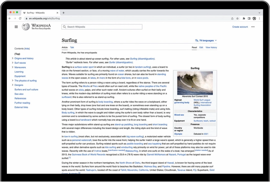 Best Wikipedia Page Creations