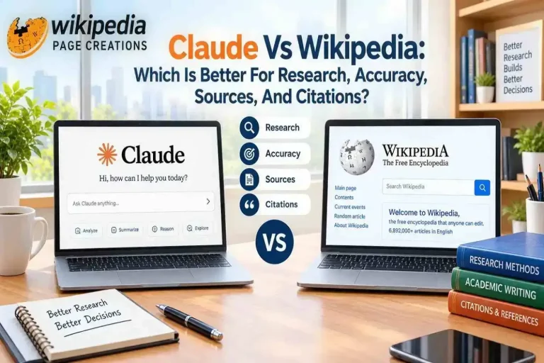 claude vs wikipedia